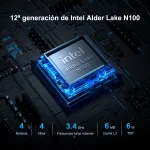 GEEKOM Mini Air12 Mini PC con Intel Alder Lake N100