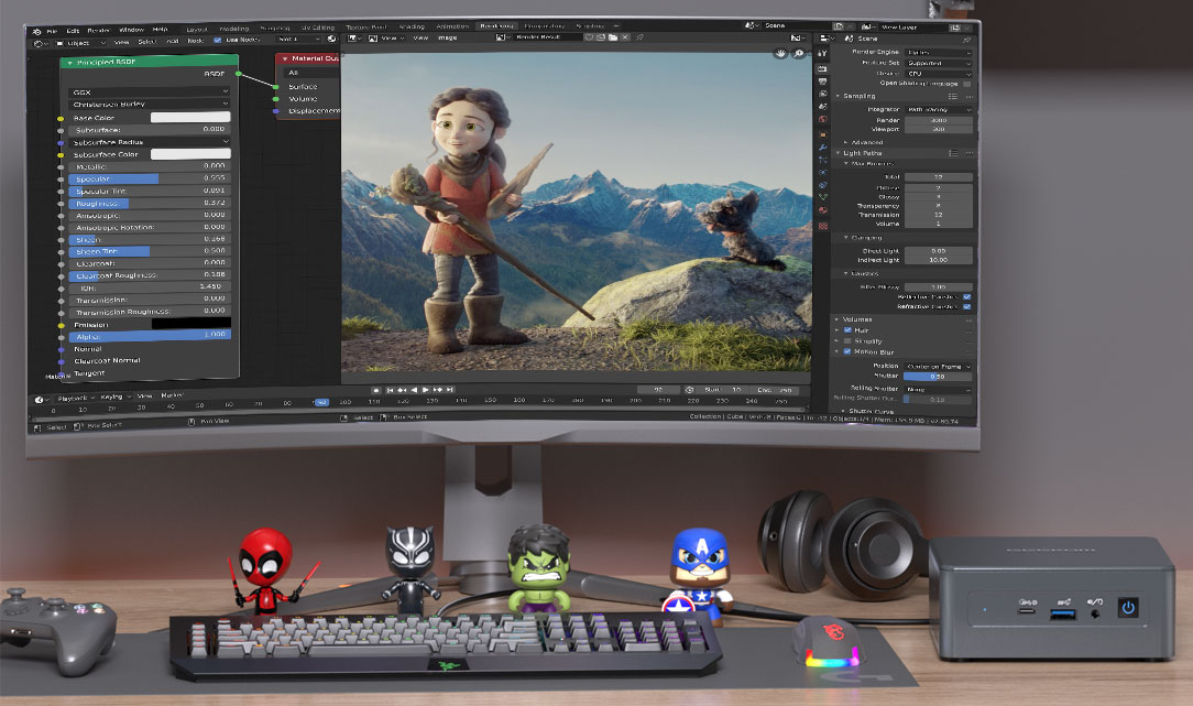 Las mejores mini PC para renderizado 3D de 2024