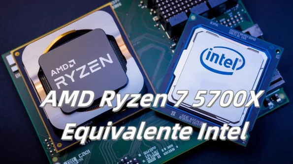 AMD Ryzen 7 5700X Equivalente Intel