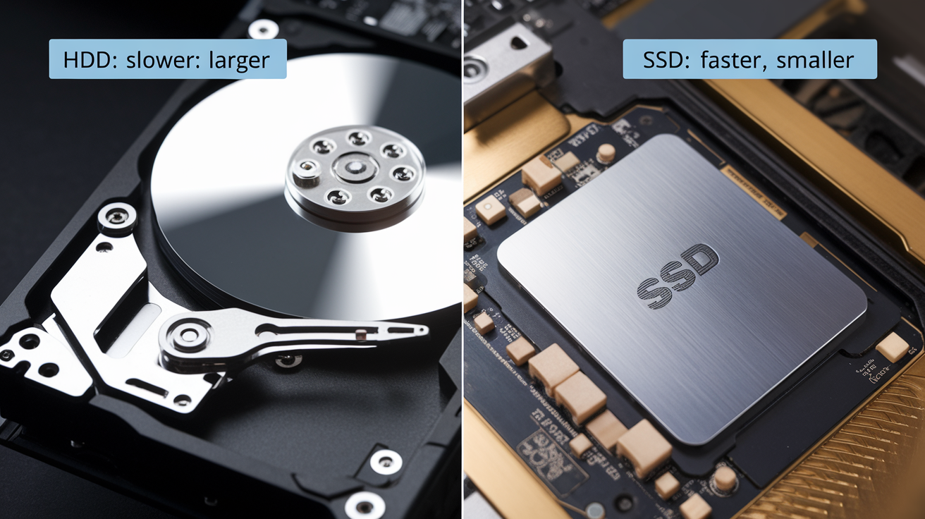 Componentes de un Ordenador HDD o SSD